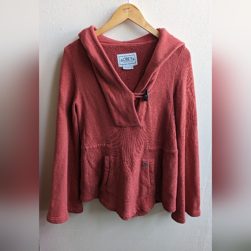 Obey Rust Pullover - XSmall - Adjustable